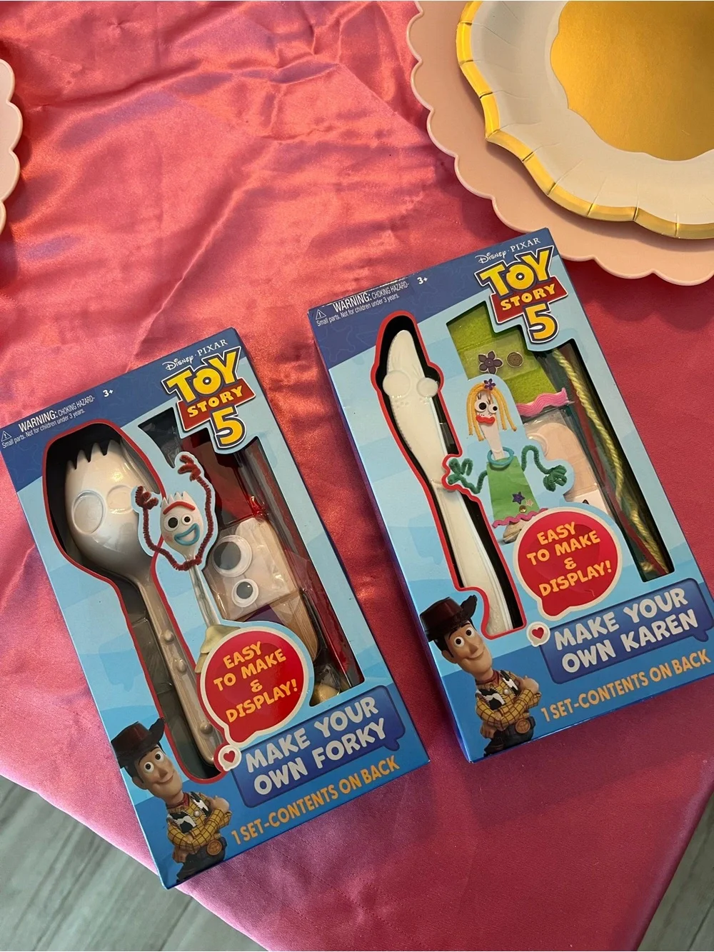 Toy Story 5 Make Your Own Forky & Karen Set - Blue Packaging